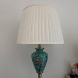 Ceramic Floor Lamp Blue bird Flowers LED Bulb Included 65"H*16"W*16"D