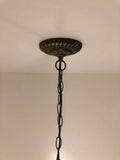 Tiffany Style Hanging Lighting Dragonfly Stained Glass Vintage H75*W16 in EP1661