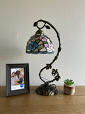 Enjoy Tiffany Style Stained Glass Table Lamp Hummingbird ET0822