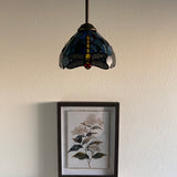 Enjoy Tiffany Style Mini Hanging Lamp Blue Stained Glass Dragonfly EP0801