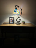 Enjoy Tiffany Style Stained Glass Table Lamp Hummingbird ET0822