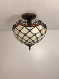 Tiffany Style Ceiling lamp Gold Vintage EP1224