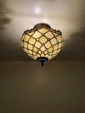 Tiffany Style Ceiling lamp Gold Vintage EP1224